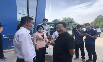 我所主任随同河北省政协孙瑞彬副主席一行视察石家庄城市规划及滹沱河综合治理情况